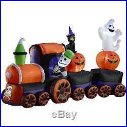 9' Inflatable Halloween Ghost Train