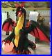 9ft Gemmy Airblown Inflatable Prototype Halloween Animated Dragon #74365