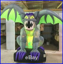 9ft Gemmy Airblown Inflatable Prototype Halloween Animated Gargoyle #70778