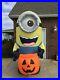 9ft Gemmy Airblown Inflatable Prototype Halloween Carl withPumpkin Sack #72735
