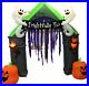 9ft Gemmy Airblown Inflatable Prototype Halloween Frightfully Fun Arch #221435