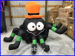 9ft Gemmy Airblown Inflatable Prototype Halloween Kicking Spider #72243