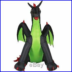 9ft Inflatable Halloween Dragon