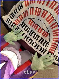 AS-IS Gemmy ZOMBIE ORGAN Inflatable Original Version Halloween Animated Sound