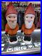 A Pair Of Union Products, Inc. Blow Mold Elfs, Circa 1985