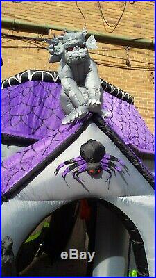 Airblown Inflatable Blowup Walkthrough Haunted House 9 Ft Tall Halloween Gemmy