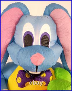 Airblown Inflatable Happy Easter 6ft Gemmy 2004 Decoration 04244-A OOP Bunny