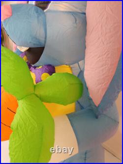 Airblown Inflatable Happy Easter 6ft Gemmy 2004 Decoration 04244-A OOP Bunny