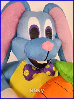 Airblown Inflatable Happy Easter 6ft Gemmy 2004 Decoration 04244-A OOP Bunny
