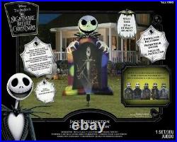Airblown LIVING PROJECTION Jack Skellington Nightmare Before Christmas Inflates