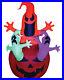 Airblown Pumpkin Neon Halloween Inflatables Haunted House Decorations & Props