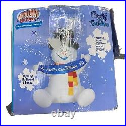 Airblown inflatable 5.5 foot tall Frosty the Snowman Rare