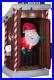 Animated Christmas Airblown Inflatable Santa’S Outhouse, 6 Ft Tall, Brown