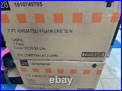 Animated LED Frankenstein's Monster 7 FT. Halloween Home Depot 2024 New Box
