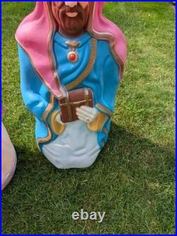 B. Vintage Empire Wisemen 5ft Life Size 3 Wise Men Nativity Christmas Blow Molds