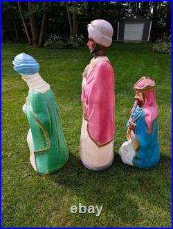 B. Vintage Empire Wisemen 5ft Life Size 3 Wise Men Nativity Christmas Blow Molds