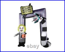 Beetlejuice 10.5' Airblown Inflatable Archway, Self-Inflating, Illuminating LED