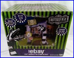 Beetlejuice 10.5' Giant Airblown Inflatable Archway Halloween Keaton Gemmy