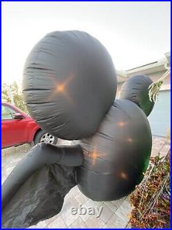 Big 11.5 Ft Disney's Mickey Mouse Bat Airblown Yard Inflatable Halloween New