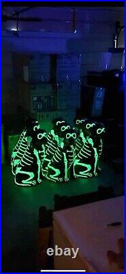 Black Lab Halloween Dog Blow Mold 2024 Home Depot Labrador 2.5 Ft Glow in Dark