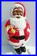 Black Santa Blow Mold Claus Christmas Vintage Grand Venture African American