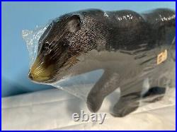 Blow Mold 1995 Polar Bear Don Featherstone & Cart Planter Union Products Vintage