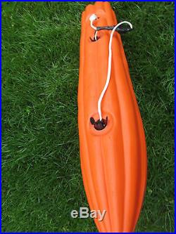 Blow Mold General Foam Halloween Stick Pumpkin Jack O Lantern Lighted YardDecor