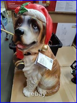 Blow Mold LED 2.5 FT Christmas St Bernard Dog Bernese Mountain Golden Doddle