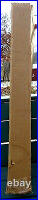 Blow Mold Light Up Scarecrow with Cat & Pumpkin-Rare 1967 Halloween/Thanksgiving