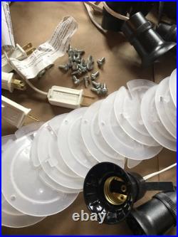 Blow Mold Replacement Light cords Frosted Plates General Foam NEW LOT OF 20