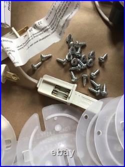 Blow Mold Replacement Light cords Frosted Plates General Foam NEW LOT OF 20