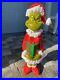 Blow Mold The Grinch Dr Seuss Christmas Santa Xmas 36 Gemmy New Light Up Decor