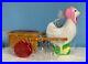 Blow Mold Vintage 1996 Don Featherstone Mother Hen & Cart Planter Union Products