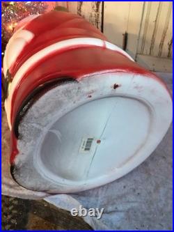 Blow Mold Vintage Santa Drainage Industries New Old Stock 28 Inches