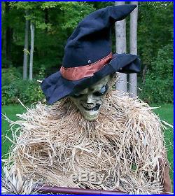 Brand New Animated Harvester The Evil Scarecrow Halloween Prop