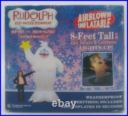 Bumble the Abominable Snowmonster Airblown 8 ft Yard Airblown Inflatable Rudolph
