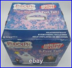 Bumble the Abominable Snowmonster Airblown 8 ft Yard Airblown Inflatable Rudolph