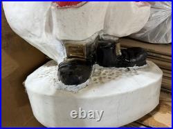 CHRISTMAS BLOW MOLD SANTA CLAUS Large 43 NAUGHTY LIST VINTAGE UNION TESTED