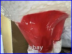 CHRISTMAS BLOW MOLD SANTA CLAUS Large 43 NAUGHTY LIST VINTAGE UNION TESTED