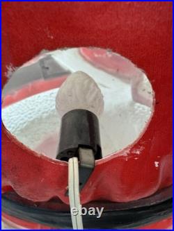 CHRISTMAS BLOW MOLD SANTA CLAUS Large 43 NAUGHTY LIST VINTAGE UNION TESTED