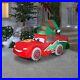 CHRISTMAS DISNEY CARS MCQUEEN WEARING CAP Airblown Inflatable GEMMY 6 FT