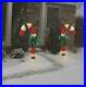 Candy Cane 48 Set of 2 Lighted Soft Tinsel Outdoor Christmas Decor NEW