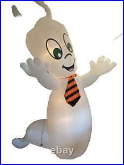 Casper The Friendly Ghost Head Moves Animated Halloween Inflatable 9ft Works