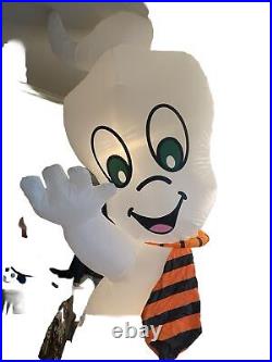 Casper The Friendly Ghost Head Moves Animated Halloween Inflatable 9ft Works
