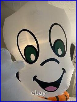 Casper The Friendly Ghost Head Moves Animated Halloween Inflatable 9ft Works