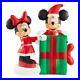 Christmas 5 Ft Santa Animated Mickey Mouse Minnie Present Airblown Inflatable