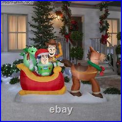 Christmas Airblown Inflatable 5-foot Toy Story Disney Scene Outdoor Decoration