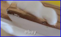Christmas Blow Mold Church Chapel Light Up Holiday Time Decoration 32 New