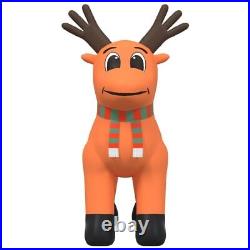 Christmas Inflatable Reindeer with LEDs 196.9