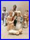 Christmas Nativity Blow Mold Set Poloron NO LIGHTS Tabletop